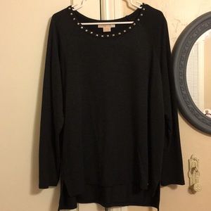 Studded Michael Kors Crewneck Sweater